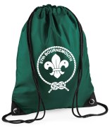 Green PE Bag Mock Up Front
